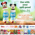 good2grow 24 Pack, 6 oz, Pack 24 Organic Fruit Fusion Juice for Kids - Juice Bottles Bulk Reusable Bottle, No Sugar