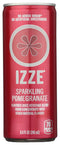 IZZE sparkling Juice, Pomegranate, 8.4 oz can