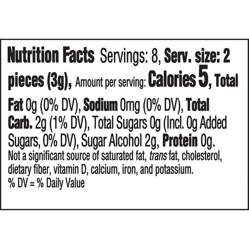 Dentyne Fire Spicy Cinnamon Chewing Gum - Sugar-Free, Pack of 9 (144 Total Pieces)