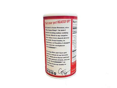 The Cajun Ninja PI-YAHHHH!! Seasoning, 8.5 oz, Pack of 2
