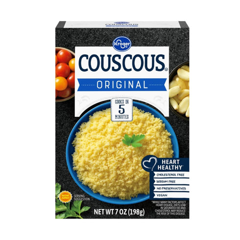Generic Original Couscous, Heart Healthy, 5 Minute Cook Time, Vegan, Cholesterol Free, 7