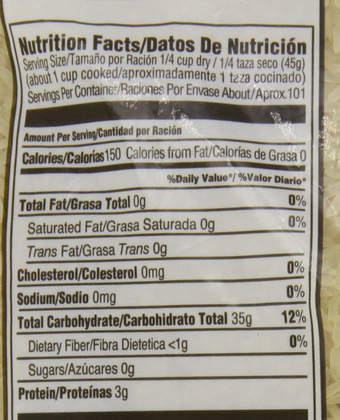 Iberia 10 Long Grain Parboiled Rice Pound