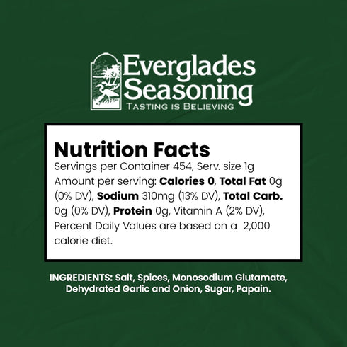 14 oz (Pack 2) Everglades Seasoning & BBQ Rub Combo of Fish & Chicken and All Purpose Seasoning & Rub for Grilling