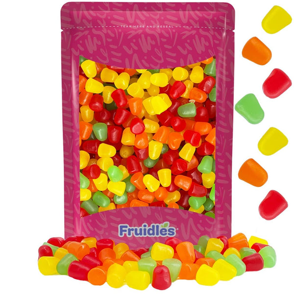 Assorted Fruit JuJu Jelly Drops, Delicious Gummy Candy, Gluten-Free, Fun and Festive