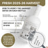 2025/26 (400+ 16.9oz P.J. KABOS Fresh Harvest, High Phenolic mg/kg), USDA Organic Greek Extra Virgin Olive Oil, Kosher