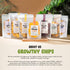 GROWTHY 200Gram 100% Soft Dried Jackfruit Chips Healthy Snack for Adults & Kids, All-Natural, Less Added Sugar