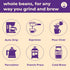 1 (Pack 1) Coffee Bean Direct Decaf Colombian, Whole Bean Coffee, Arabica Coffee, Light Roast, Pound Bag