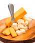 Premium Smoked Assortment | Smoked Cheese & Beef Salami Gift Box | Smokey Gouda & Vermont Sharp Cheddar, Three Smoked