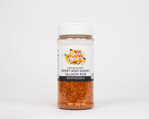 Spice Madness - Cedar Plank Sweet & Smoky Salmon Rub - 9