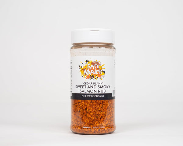 Spice Madness - Cedar Plank Sweet & Smoky Salmon Rub - 9