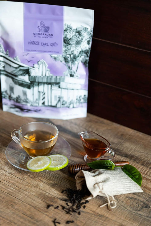 (200+ Pack Loose Leaf Earl Grey Black Tea Cups) - Fresh Harvest - Directly Shipped From Our Family-Owned Estate