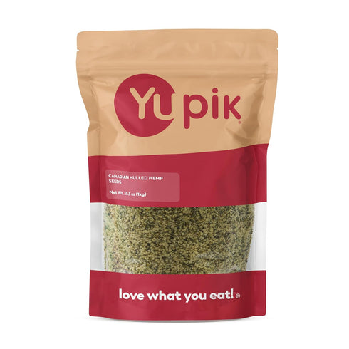 Yupik Canadian Hulled Hemp Seeds, 2.2 lb (35.2 oz), Gluten-Free, Kosher, Vegan,