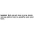 (6 Bear Naked Granola Cereal, Whole Grain Granola, Breakfast Snacks, Vanilla Almond Crisp Bags)