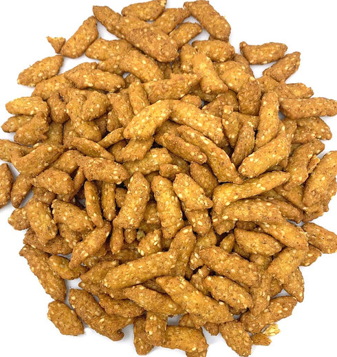 1 SweetGourmet Oat Bran Sesame Sticks, Healthy Snack, Salted, No Preservatives, No Artificial Flavors, Pound Zip-Lock