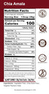 Dals Foods 100% Packaged Healthy Nutritious Fufu, Chia Amala | Natural Flour, Low-Carb, Plant-Based Fiber & Protein