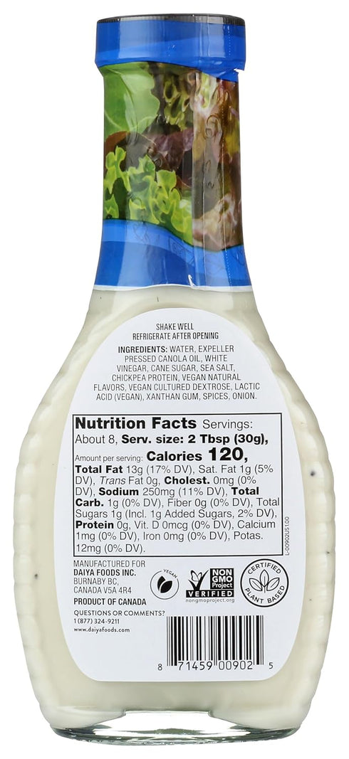 8.36 oz Daiya Blue Cheeze Dairy-Free Dressing