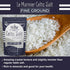 5lb 100% (5lb Le Marinier Celtic Salt Organic Fine Ground, Mineral Rich Natural and Unrefined French Sea Salt Organic.