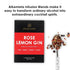 Ethan + Ashe ROSE LEMON GIN Infusion Blend Alcohol