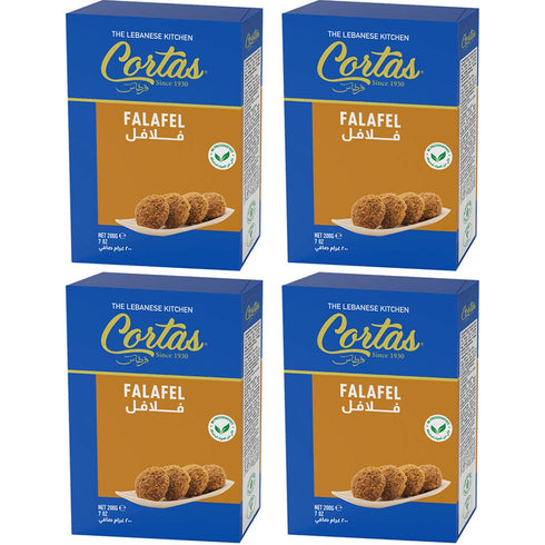 Cortas 7oz (200g), (Pack 4) - Falafel Instant Mix, of Product of Lebanon