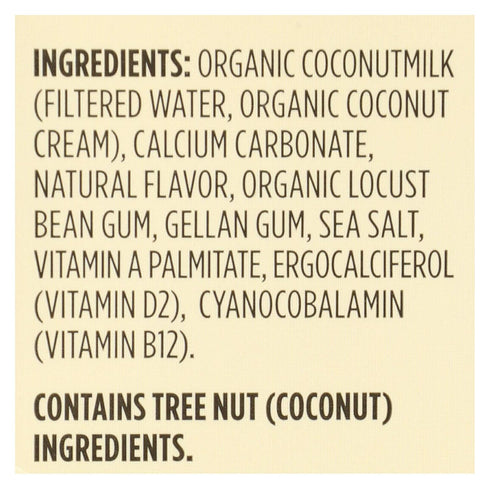 365 32 Oz by Whole Foods Market, Organic Unsweet Original Coconut Milk, Fl