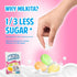 Milkita Creamy Shake Candy Bag - Gluten Free Chewy Candies with Calcium, 25 Pcs (Banana, Honeydew, Mango)