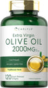 Carlyle Olive Oil Extra Virgin 2000mg | 120 Softgel Capsules | Cold