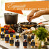 TILZ COLLECTION Set -24 Spice Gift Gourmet Spices For Cooking, Grilling, Rubs, Mixed Spice, Herbs, Spices & Seasonings