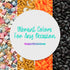 SugarMeLicious Carrot Sprinkles, Festive Sprinkle Mix for Baking & Decorating, Perfect for Cakes, Cupcakes, Cookies,