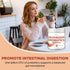 210g 6 JUYIHEAL Mushroom Coffee Creamer, Mushroom Probiotic Coffee Creamer with Adaptogenic Mushrooms, Cordyceps