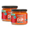 Growee Vegan Red Pepper Dip (2 Pack) | Alternative to Queso &