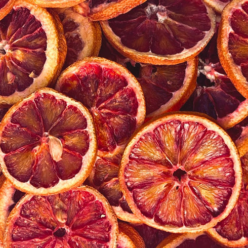 17+ 100% 1.76 Oz (50 Dehydrated Dried Blood Orange Slices Wheels | Slices | Natural | Sugar Free, Gluten Free |