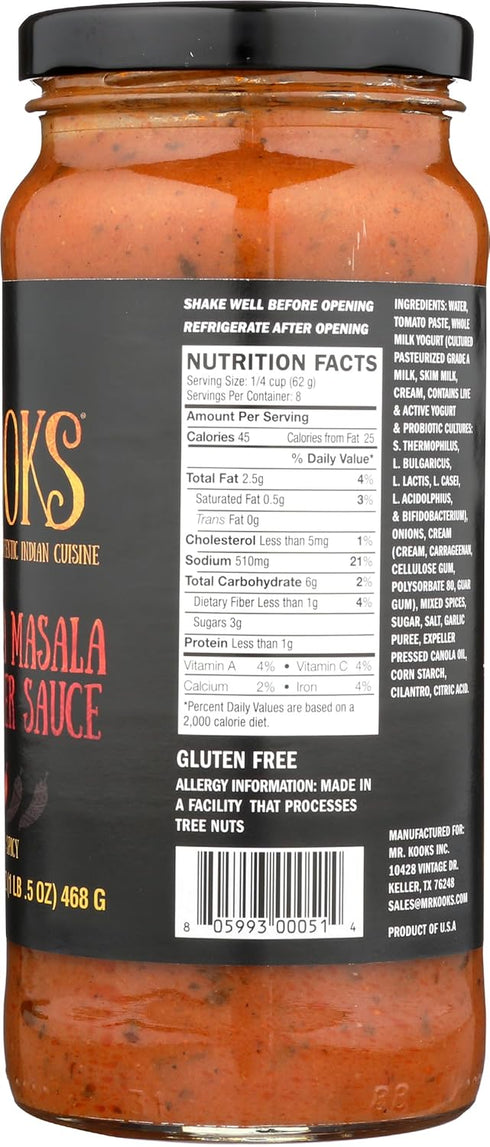 Mr. Kook's SAUCE TIKKA MASALA