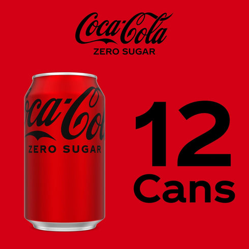 12 oz, 12 Pack Coca-Cola Zero, fl