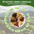 ZenHerbaw 12 20 Ginseng Goji Berry Dandelion Herbal Tea Herb Kidney Cleanse Detox Blend, Chinese Herbal Tea Bags