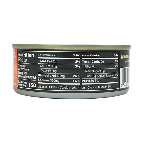 ALBCR 5OZ CROWN PRINCE TUNA WHT SPRNG WTR