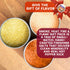 Packaged Set 3 GLP-1 Hot & Spicy Sea Salts: Smoke, Heat, Fire & Flame | Gift of | All Natural, Non GMO Sea Salts |