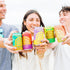 120mg 12 oz (12-Pack) Organic Sparkling Ginger Yerba Mate Tea, Unsweetened by Tama Tea - Sugar Free Energy Drink