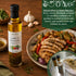 8.5 oz Lesley Elizabeth Garlic Rosemary Grilling & Saut Cooking Oil, fl Herb-Infused Olive & Canola Oil for Roasting