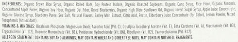 12-2.4 oz Clif Bar - Organic Blueberry Crisp - Case