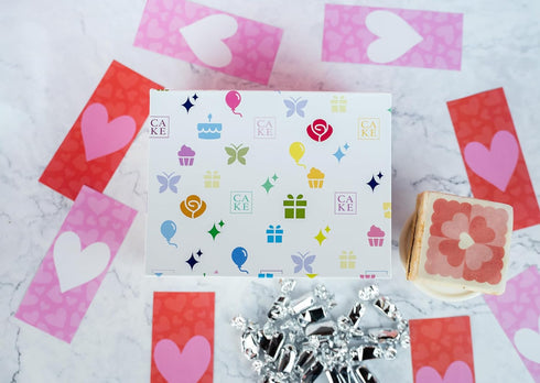 3" Roses & Charms Love Shower Gift Box by Send A Cake Ready to Gift, No Assembly Required with Music, Sweet Caramels
