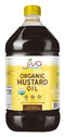 Jiva Organics Organic Mustard Oil 3 Liter Bottle (101 Fl Oz) -