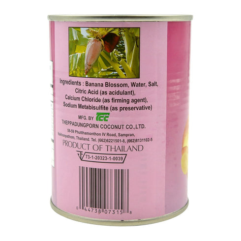 Pack 260g Chaokoh Banana Blossom in Brine of Four Per Can (Drained Wt.)
