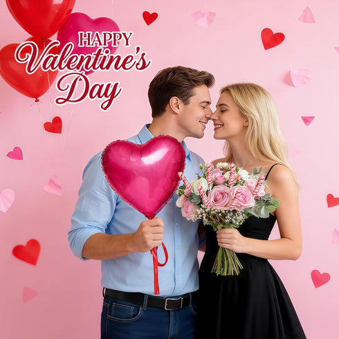 30 Pack Pink Twisty Lollipops Individually Wrapped - Valentine's Day Candy Twist Lollipop Bulk - Valentine Swirl
