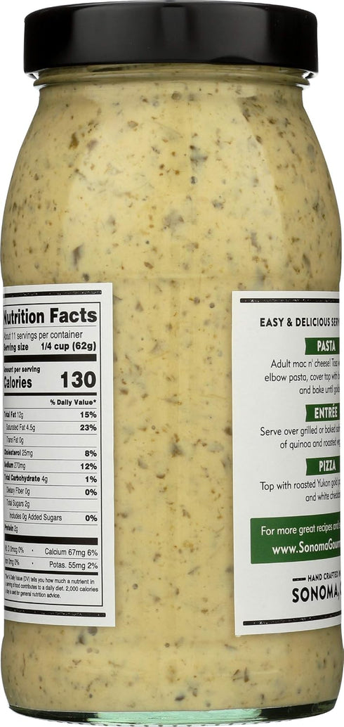 Sonoma Gourmet Sauce Pasta Kale Pesto White Ch, 25 oz