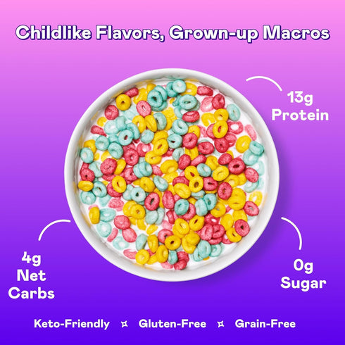 KD Chocolates 7oz Magiic Spoon Fruity Keto and Grain-Free Cereal