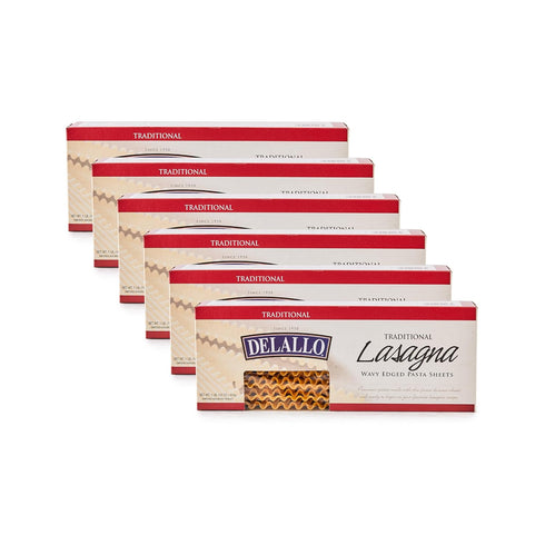 DeLallo Lasagna Sheets, 13.2 Ounce Box, Classic Italian Recipe, Made with 100%