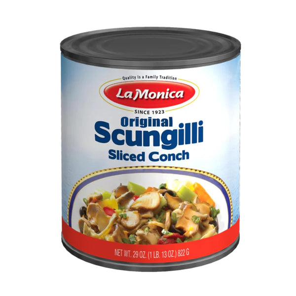 LaMonica Fine Foods Scungilli (Sliced Conch), 29 oz Wild Caught Ready to