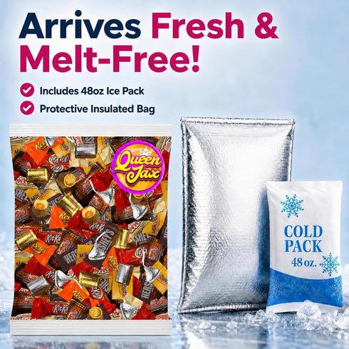 Pack 8 Lb Pack Assorted Chocolate Candy Variety - Bulk Candy Chocolate Mix - Individually Wrapped Chocolate Sweets
