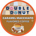 80 Count Double Donut Coffee Double Donut Caramel Macchiato Flavored Coffee Pods - Caramel Coffee in Single Serve