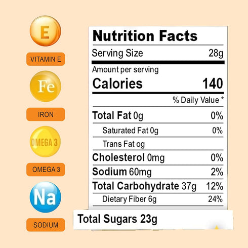 26 oz Oh! Nuts Dried Apple Rings - Apple Slices - - Dried Apples - No Sugar Added - Dehydrated Fruit Bites